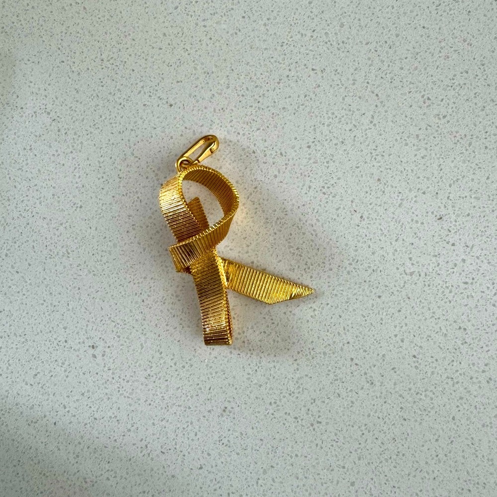 Clare V. Monogram Charm in R